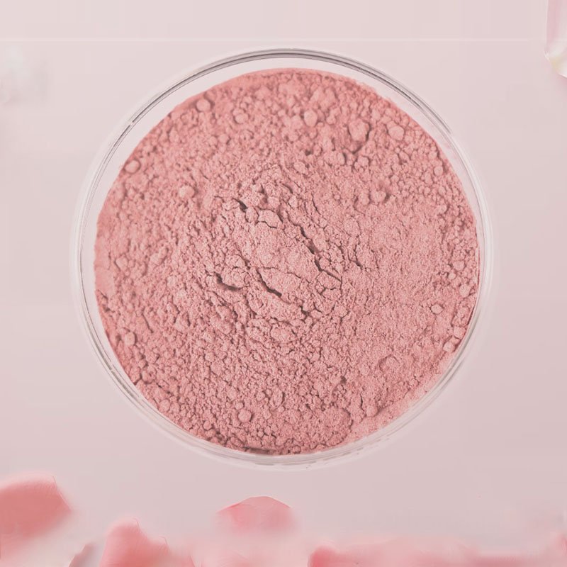 Factory Supply Food Grade Rose Petal Powder Solvent Extracted Rose Powder