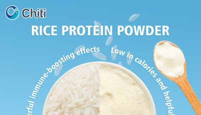 Crafty high-protein rice protein powder, nutrition feast on your tongue.