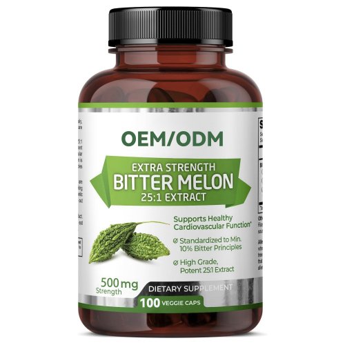Bitter melon and ginseng soft capsule 500mg*100 capsules/bottle
