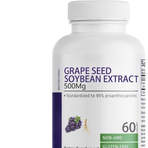 Grape seed soybean extract soft capsule 500mg*60 capsules/bottle