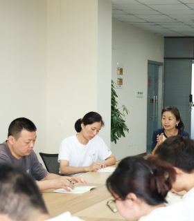 Business communication meeting