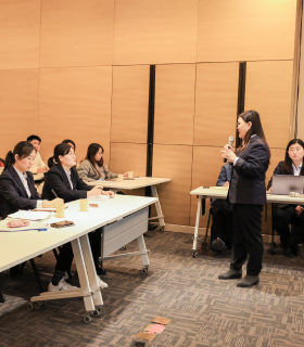 Experience sharing meeting